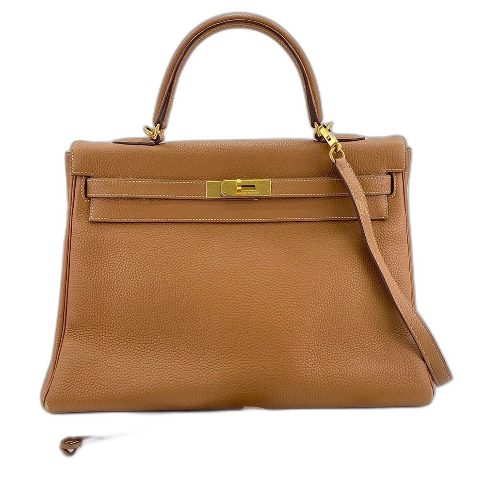 HERMES Kelly 35 handbag, beige